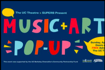 Music + Art Pop-Up music + art pop up poster