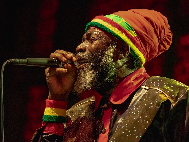 Capleton and The Prophecy Band Capleton on stage