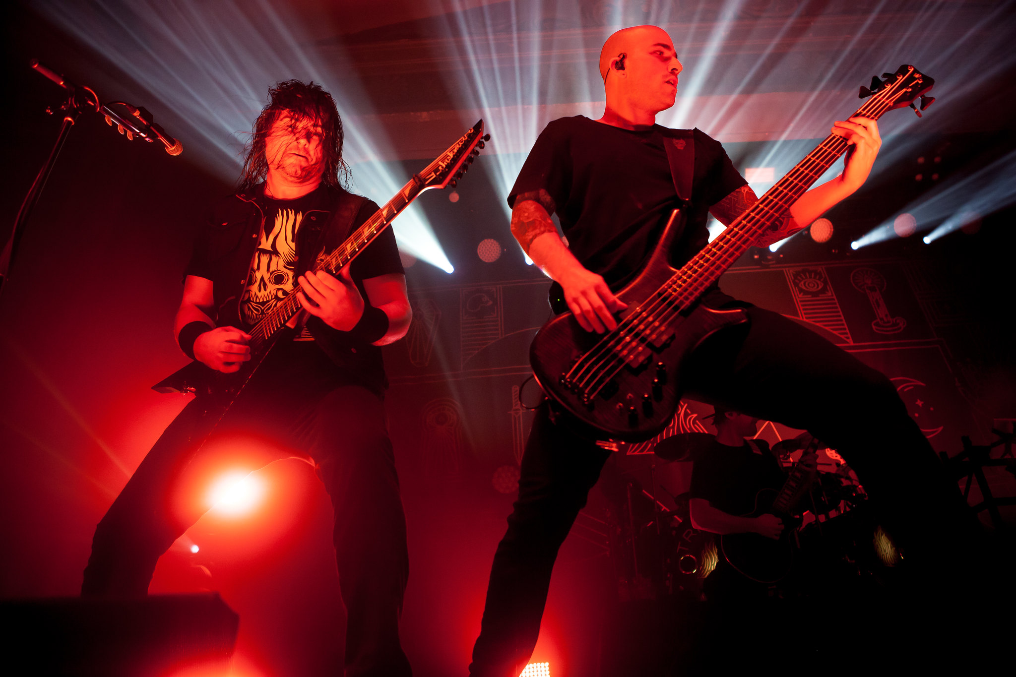 Trivium – The Sin and The Sentence World Tour trivium on stage