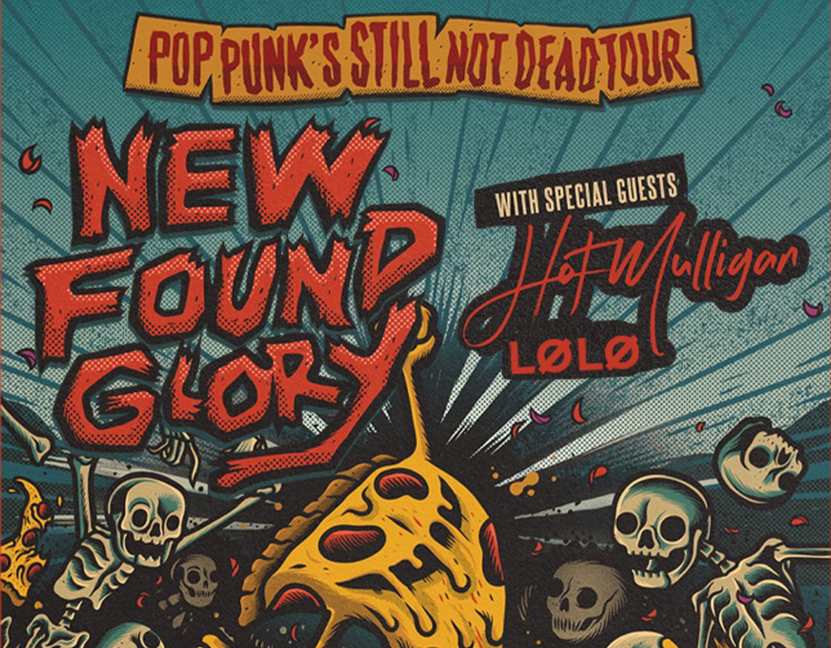 New Found Glory - Pop Punk's Still Not Dead Tour simple plan and new found glory flyer