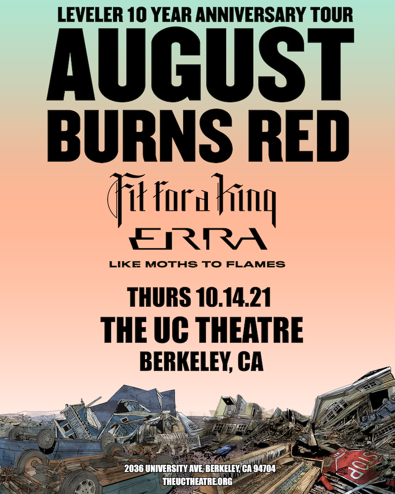 August Burns Red August burns red flyer