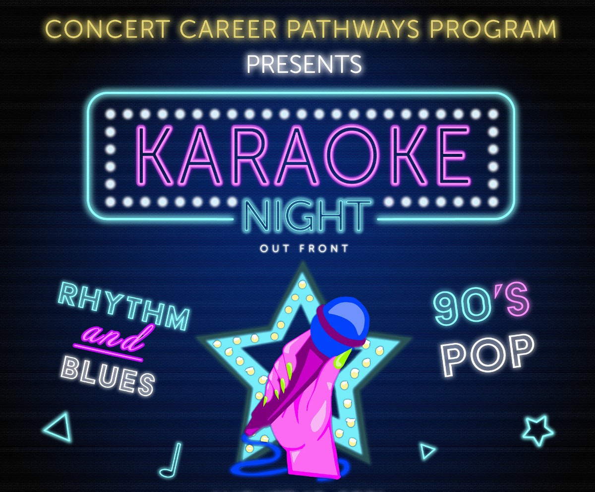 Concert Career Pathways presents: 90's Pop and R&B Karaoke Night at Out Front Bar 