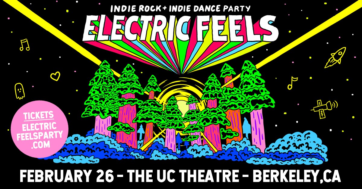 Electric Feels: Indie Rock + Indie Dance Party Image for Electric Feels: Indie Rock + Indie Dance Party on 2022-02-26
