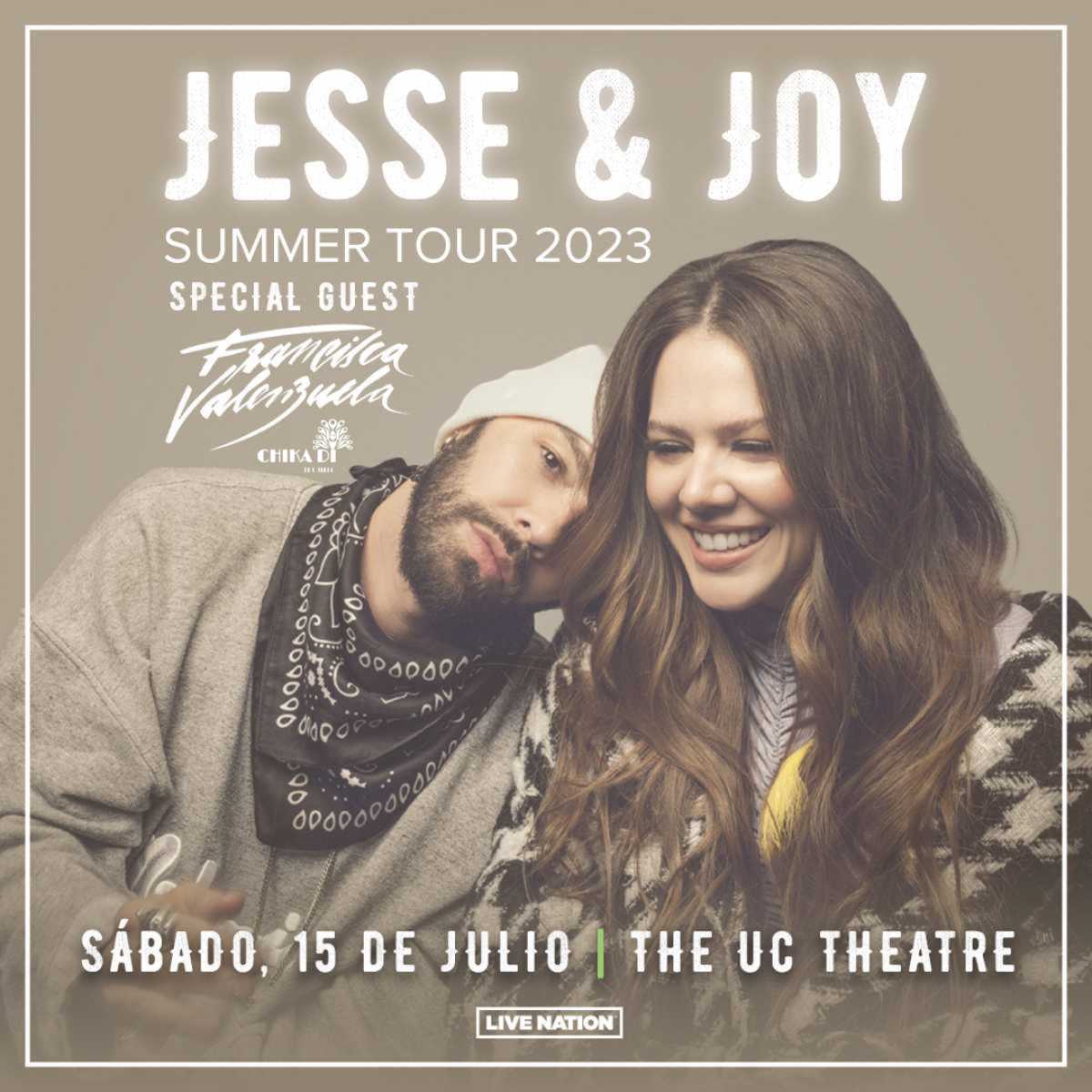 Jesse & Joy Summer Tour 2023 