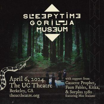 Sleepytime Gorilla Museum  Saturday, April 6, 2024
