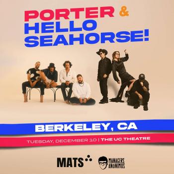 *Moved To Cornerstone* Porter / Hello Seahorse!  Tuesday, December 10, 2024